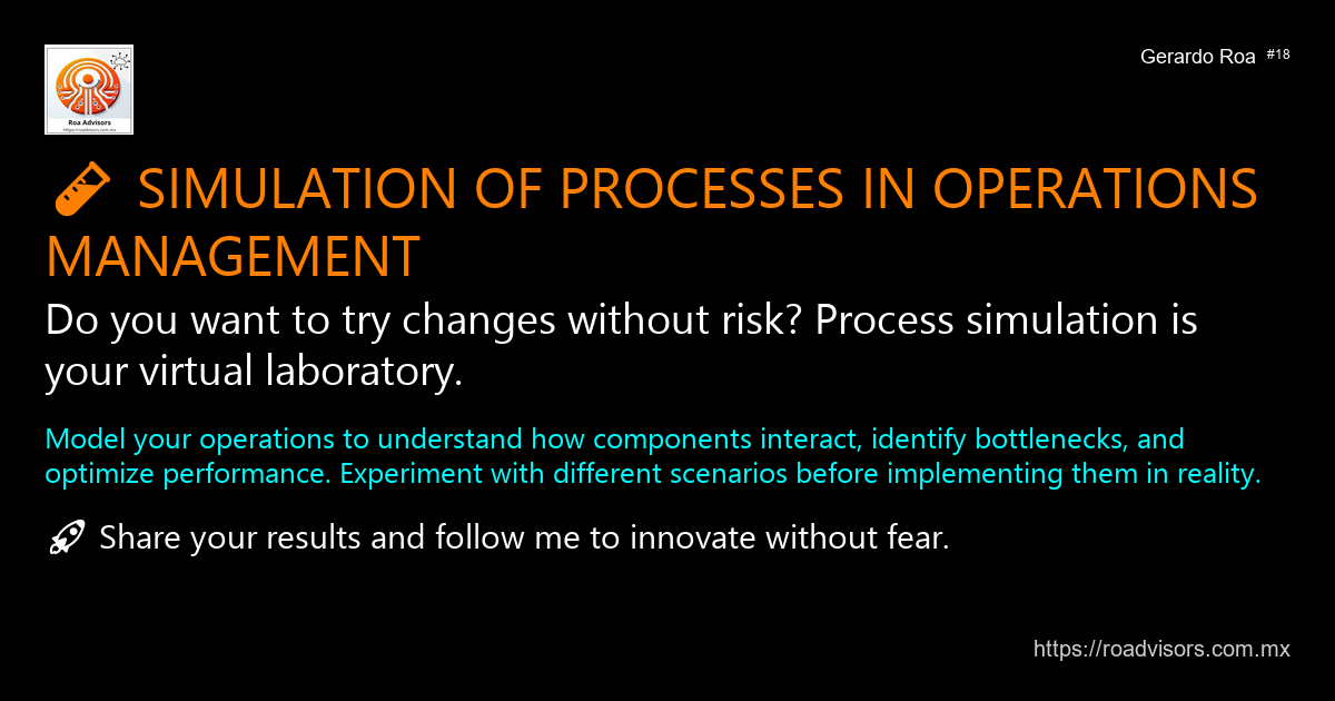 🧪 SIMULATION OF PROCESSES IN OPERATIONS MANAGEMENT